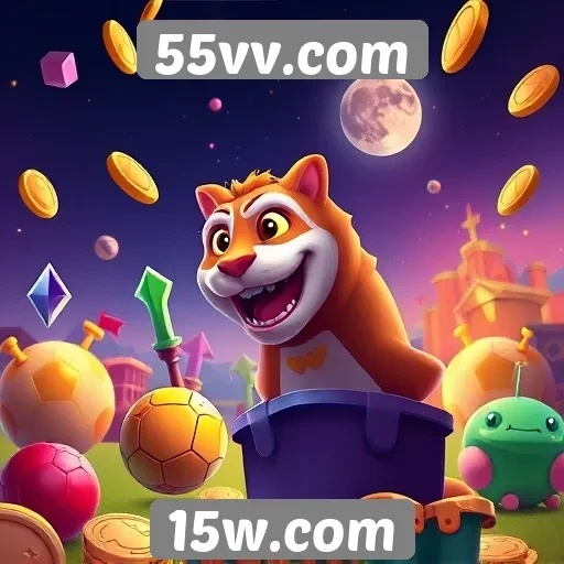 Principais jogos disponíveis na plataforma 55vv.com