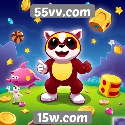 Jogos populares disponíveis no 55vv.com